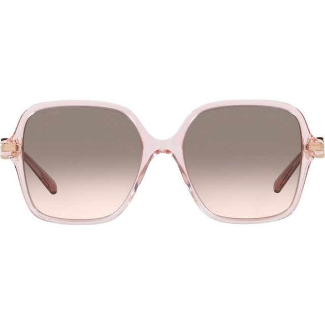 Bvlgari BV8248 - Transparent Pink/Pink Grey Gradient Lenses