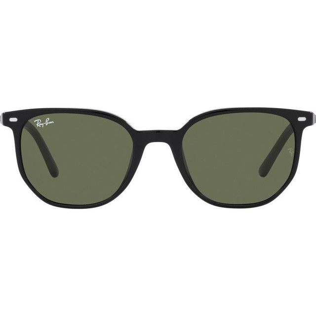 Elliot RB2197 - Black/Green Glass Lenses 50 Eye Size