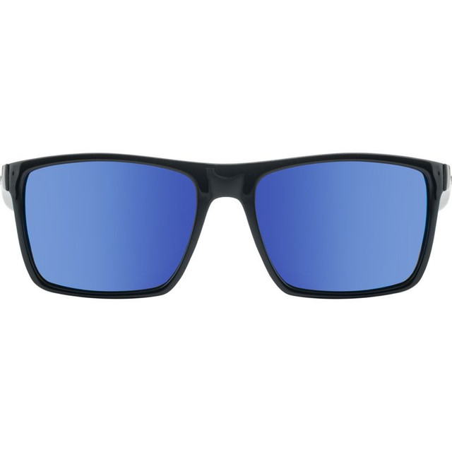 Dirty Dog Volcano - Black/Blue Mirror Polarised Lenses