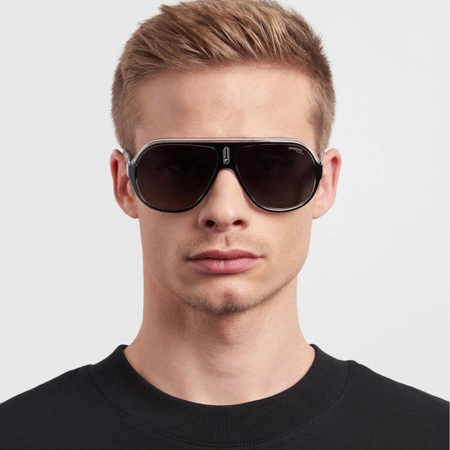 Speedway/N - Black and White/Dark Grey Gradient Polarised Lenses