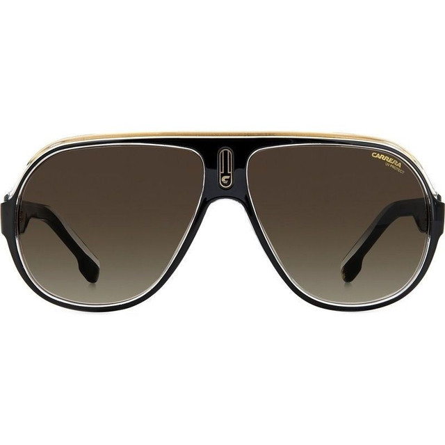 Carrera Speedway/N - Black and Gold/Brown Gradient Lenses