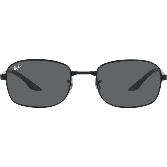 Ray-Ban RB3690 - Black/Dark Grey Glass Lenses 51 Eye Size