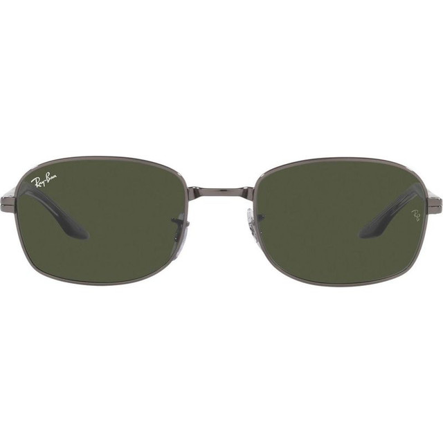 RB3690 - Gunmetal/Green Glass Lenses