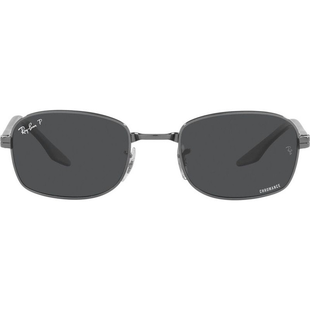 RB3690 - Gunmetal/Dark Grey Glass Polarised Lenses 51 Eye Size