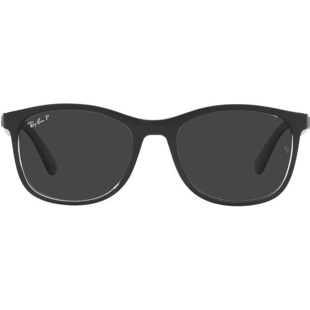 Ray-Ban RB4374 - Black Transparent/Black Polarised Glass Lenses