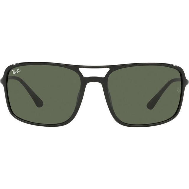 Ray-Ban RB4375 - Black/Dark Green Lenses