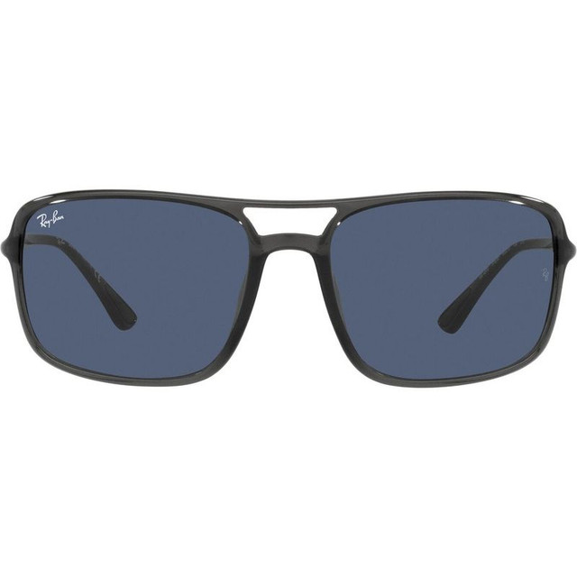 Ray-Ban RB4375 - Transparent Grey/Dark Blue Lenses