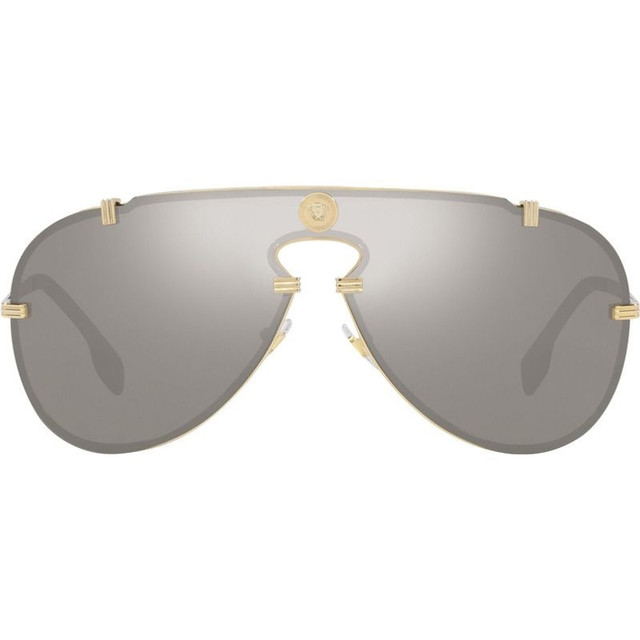 Versace VE2243 - Gold/Light Grey and Silver Mirror Lenses