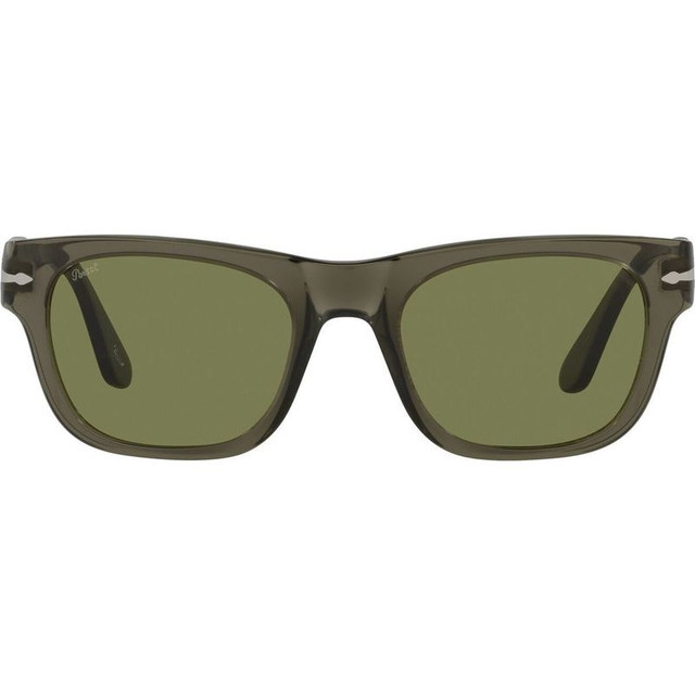 PO3269S - Opal Smoke/Light Green Glass Lenses 52 Eye Size