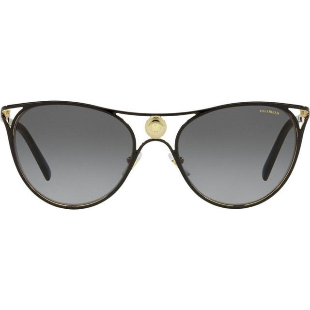 VE2237 - Black and Gold/Grey Gradient Polarised Lenses