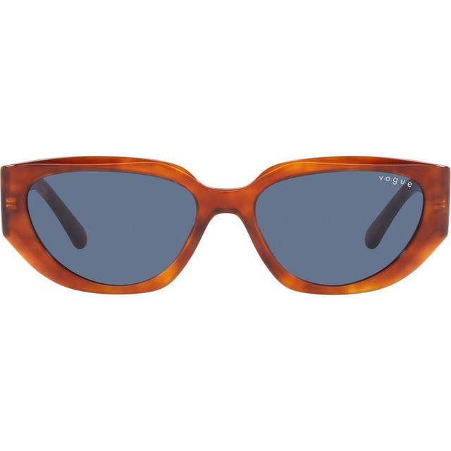 VO5438S - Yellow Havana/Dark Blue Lenses