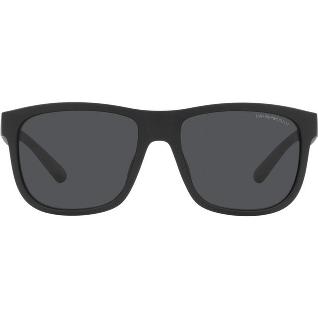 EA4182U - Matte Black/Dark Grey Lenses