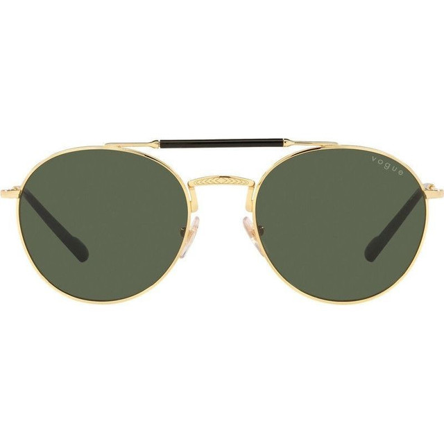 Vogue Eyewear VO4240S - Gold/Dark Green Lenses 54 Eye Size