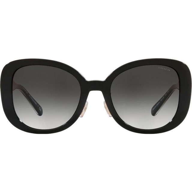 Coach HC8333 - Black/Grey Gradient Lenses