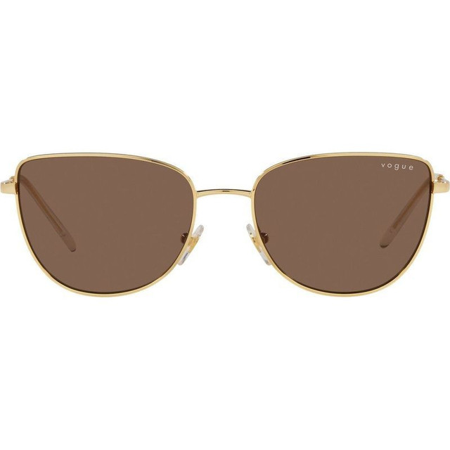 Vogue Eyewear VO4233S - Gold/Dark Brown Lenses