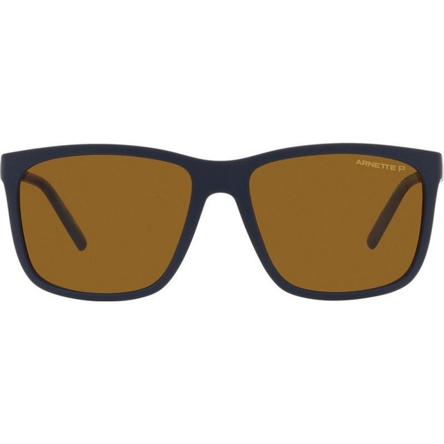 Adios Baby! AN4272 - Matte Navy Blue/Dark Brown Polarised Lenses