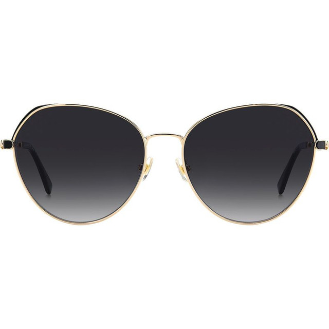 Octavia - Gold and Black/Dark Grey Gradient Lenses