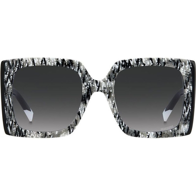 MIS0089/S - Black Pattern/Dark Grey Gradient Lenses