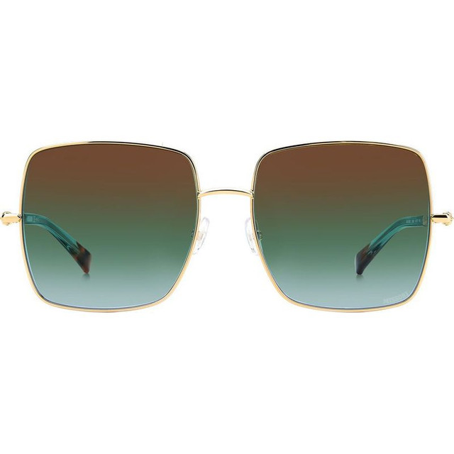 MIS0096/S - Gold/Brown Green Gradient Lenses