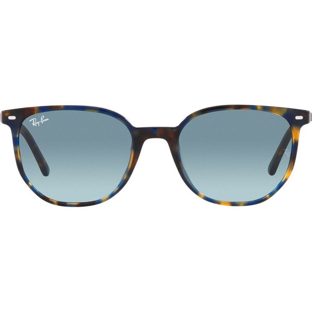 Elliot RB2197 - Yellow and Blue Havana/Blue Grey Gradient Glass Lenses 50 Eye Size