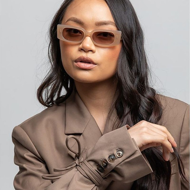 Rixx Eyewear Broadway - Nude/Brown Lenses