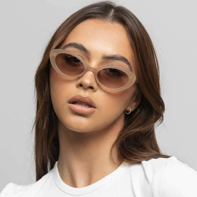 Rixx Eyewear Lafayette - Nude/Brown Lenses