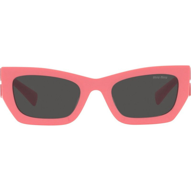 Miu Miu 09WS - Dark Pink/Dark Grey Lenses