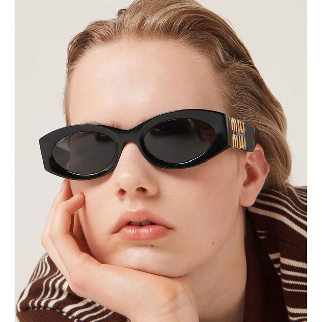 Miu Miu 11WS - Black/Dark Grey Lenses