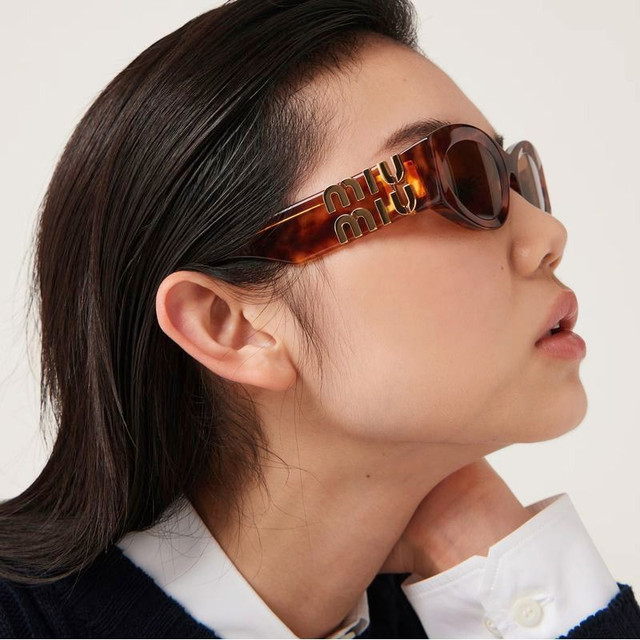 Miu Miu 11WS - Havana/Brown Lenses