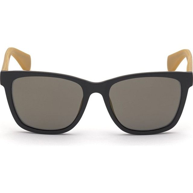 OR0044 - Matte Black/Brown Mirror Lenses