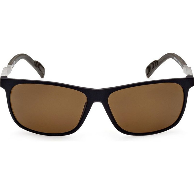 Adidas SP0061 - Matte Black/Brown Polarised Lenses