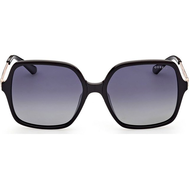 Guess GU7845 - Shiny Black/Smoke Polarised Lenses