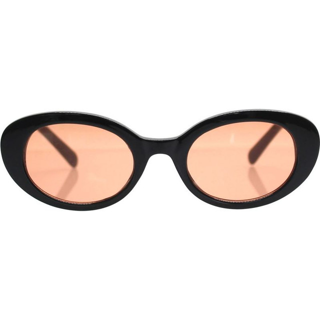 Reality Eyewear Shaken Not Stirred - Black/Orange Lenses