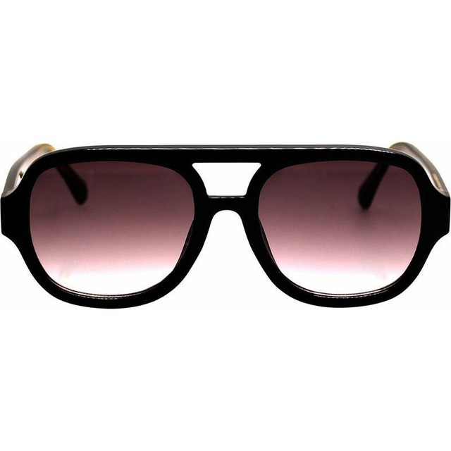 Reality Eyewear The Special - Black/Purple Fade Lenses