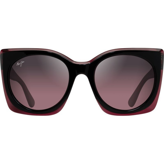 Maui Jim Pakalana - Black Cherry and Raspberry/Maui Rose Glass Polarised Lenses