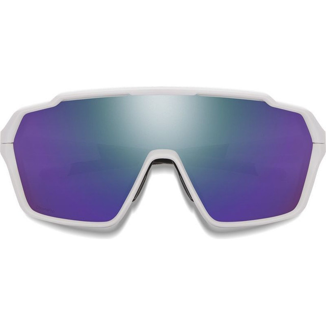 Smith Shift MAG - White/Chromapop Violet Mirror Lenses