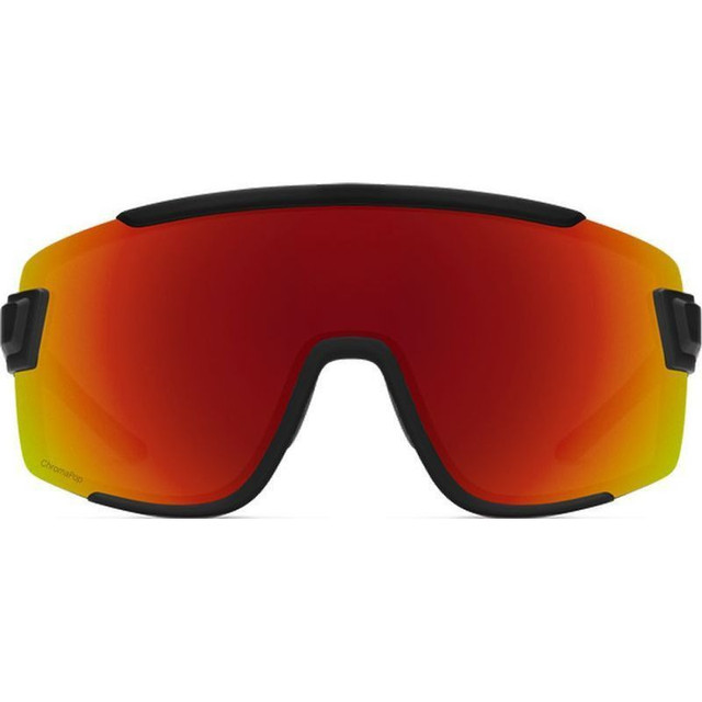 Wildcat - Matte Black/Red Chromapop Mirror Lenses