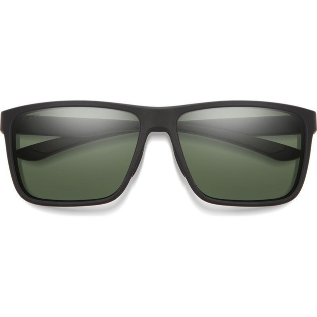 Riptide - Matte Black/Grey Green Chromapop Polarised Lenses