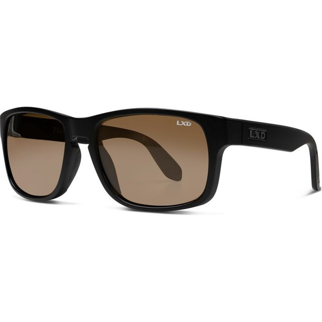 Baja - Matte Black/Brown Polarised Glass Lenses