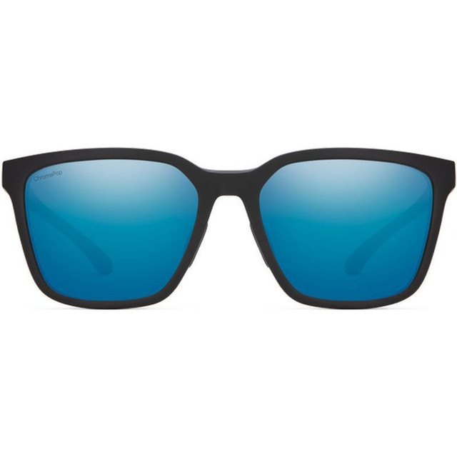 Shout Out - Matte Black/Blue Chromapop Mirror Polarised Lenses