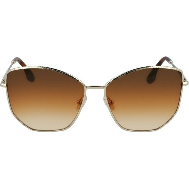 Victoria Beckham VB225S - Gold/Brown Gradient Lenses