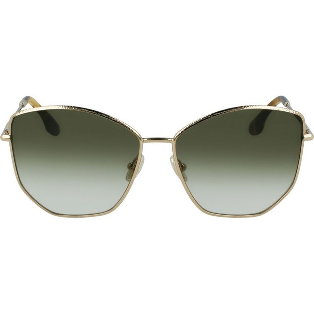 Victoria Beckham VB225S - Gold/Khaki Gradient Lenses