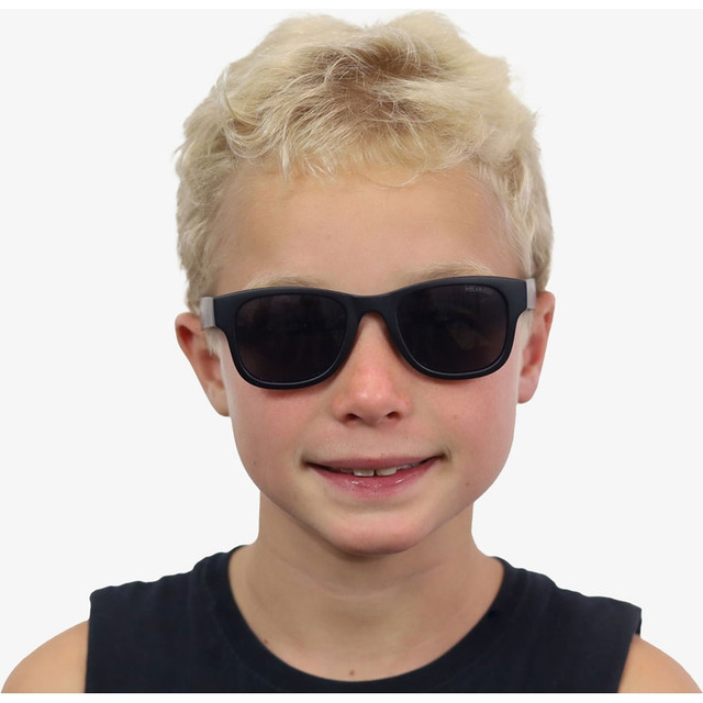 Cancer Council Kids Emperor Penguin - Kids - Black/Smoke Polarised Lenses