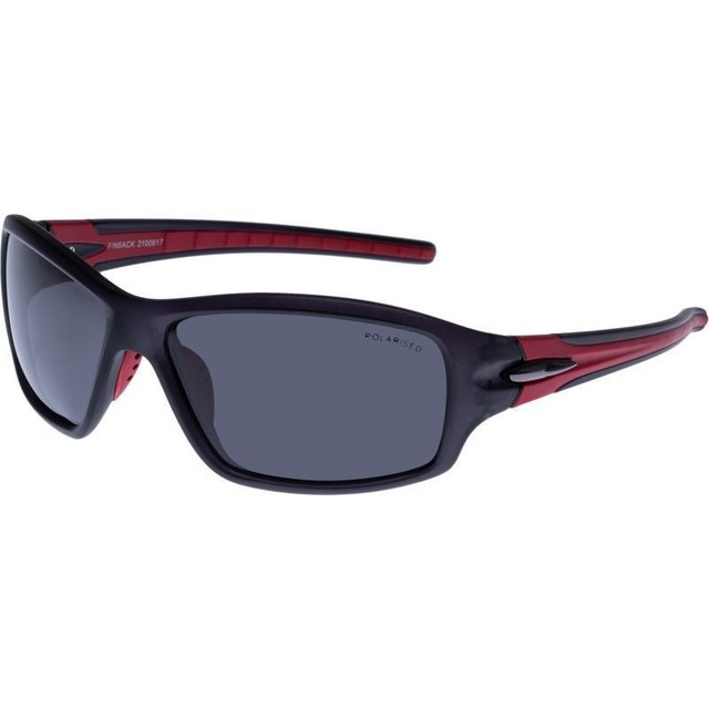 Finback - Slate and Red/Smoke Polarised Lenses