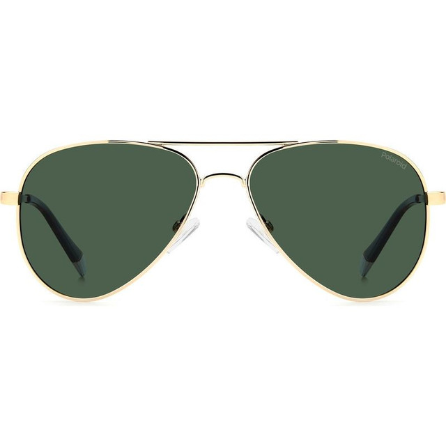 P6012/N/NEW - Gold Green/Green Polarised Lenses