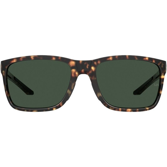 Under Armour UA 0005/S - Dark Havana/Green Lenses