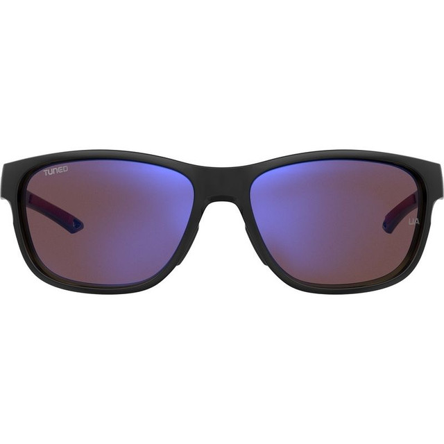 Under Armour UA Undeniable - Black and Red/Violet Blue Mirror Lenses