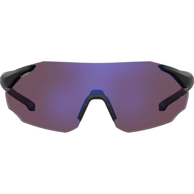 Under Armour UA Hammer - Matte Black/Violet Blue Mirror Lenses