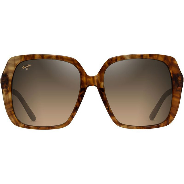 Maui Jim Poolside - Caramel Tiger/HCL Bronze Glass Polarised Lenses