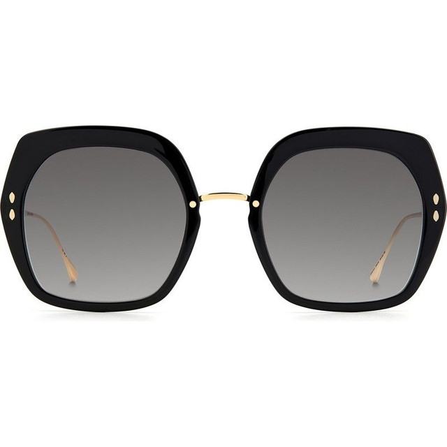 IM 0085/S - Black and Gold/Dark Grey Gradient Lenses